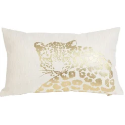 Coussin effet lin L50X30 cm