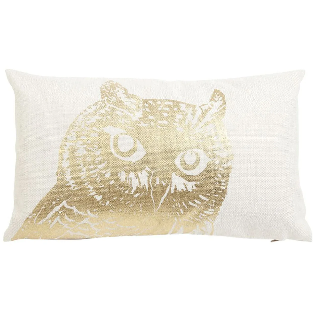 Coussin effet lin L50X30 cm