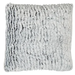 Coussin fausse fourrure