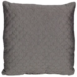 Coussin finition tricot jacquart