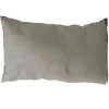Coussin gris clair rectangulaire