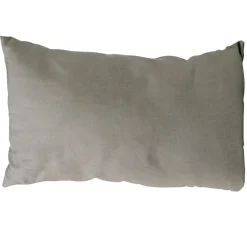 Coussin gris clair rectangulaire