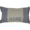 Coussin gris et taupe HOME