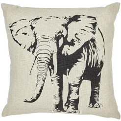 Coussin imprimé animalier