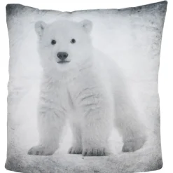 Coussin imprimé animaux