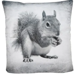 Coussin imprimé animaux