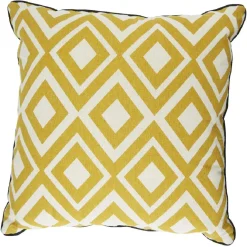 Coussin imprimé géométrique