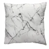 Coussin imprimé marbre