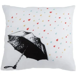 Coussin imprimé microfibre