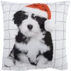 Coussin imprimé Noël