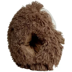 Coussin manchon paresseux marron H29cm