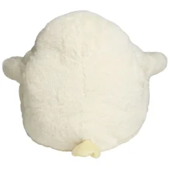 Coussin manchon poussin jaune Ø35xH12cm