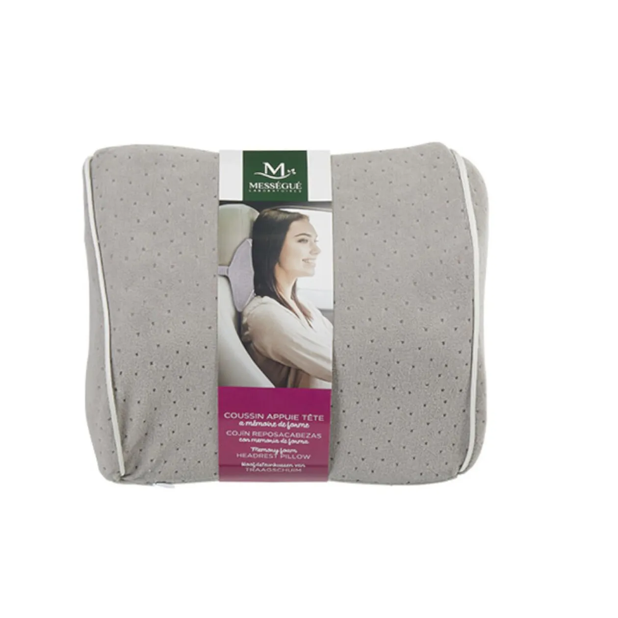 Coussin mémoire de forme Mességué appuie tête