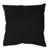 Coussin noir carré