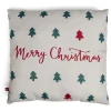 Coussin Noël motif MerryXmas 40x40cm