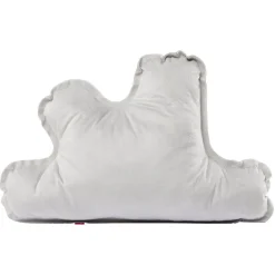 Coussin nuage et pompon 30x30cm