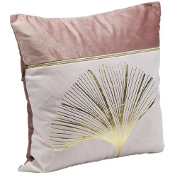 Coussin patchwork gris ou rose