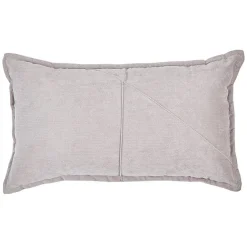 Coussin rectangle velours uni