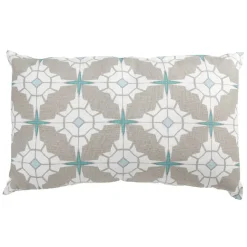 Coussin rectangulaire carreaux de ciment