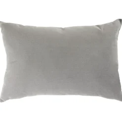 Coussin rectangulaire gris anthracite 40x60cm