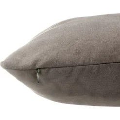 Coussin rectangulaire marron chocolat 40x60cm