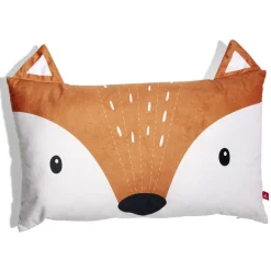 Coussin rectangulaire motif renard ou biche 30x50cm