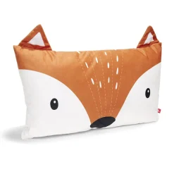 Coussin rectangulaire motif renard ou biche 30x50cm