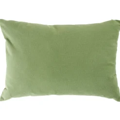 Coussin rectangulaire vert menthe 40x60cm