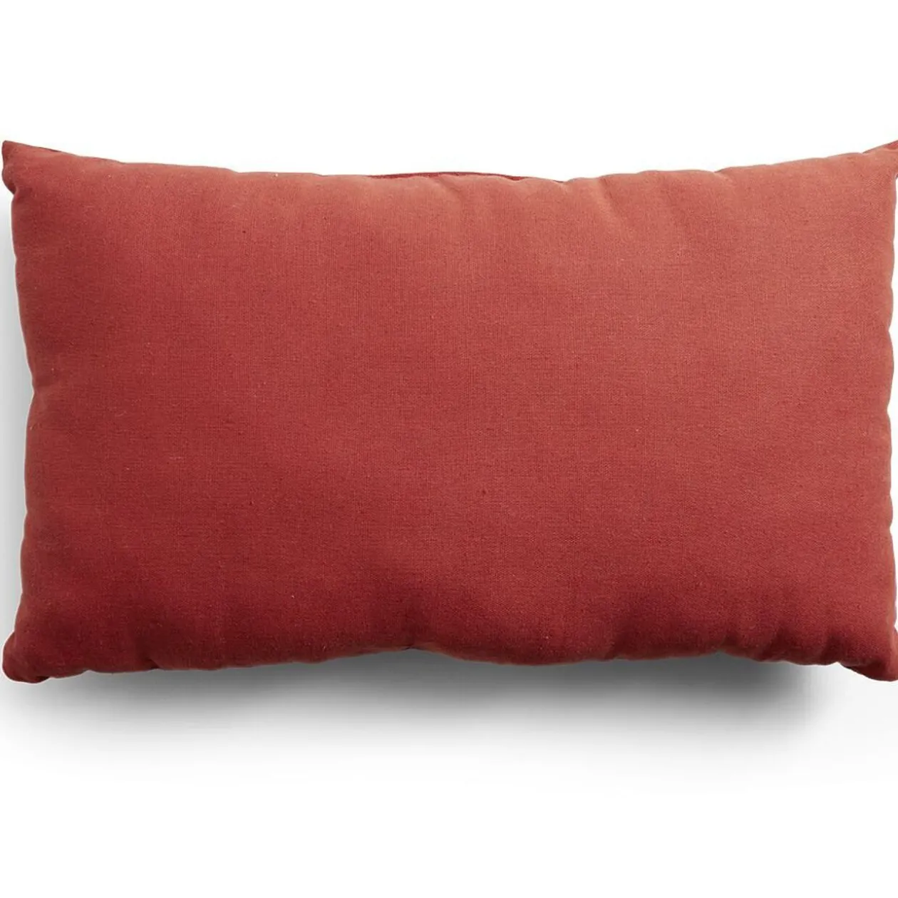 Coussin rectangulaire 50x30cm rouge brique