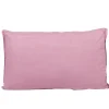 Coussin rose rectangulaire