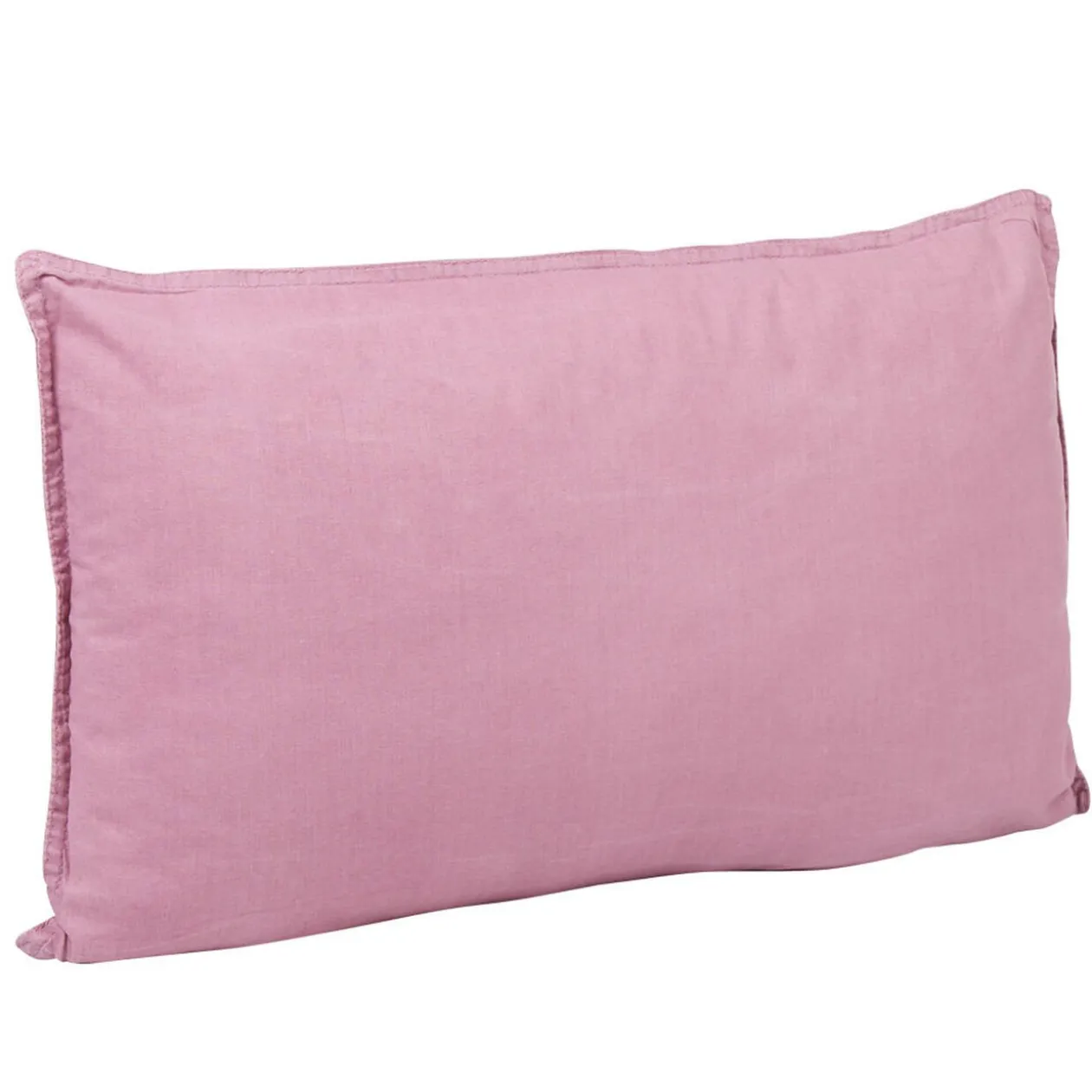 Coussin rose rectangulaire