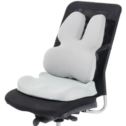 Coussin siège de bureau mémoire de forme déhoussable 44x39xép10cm