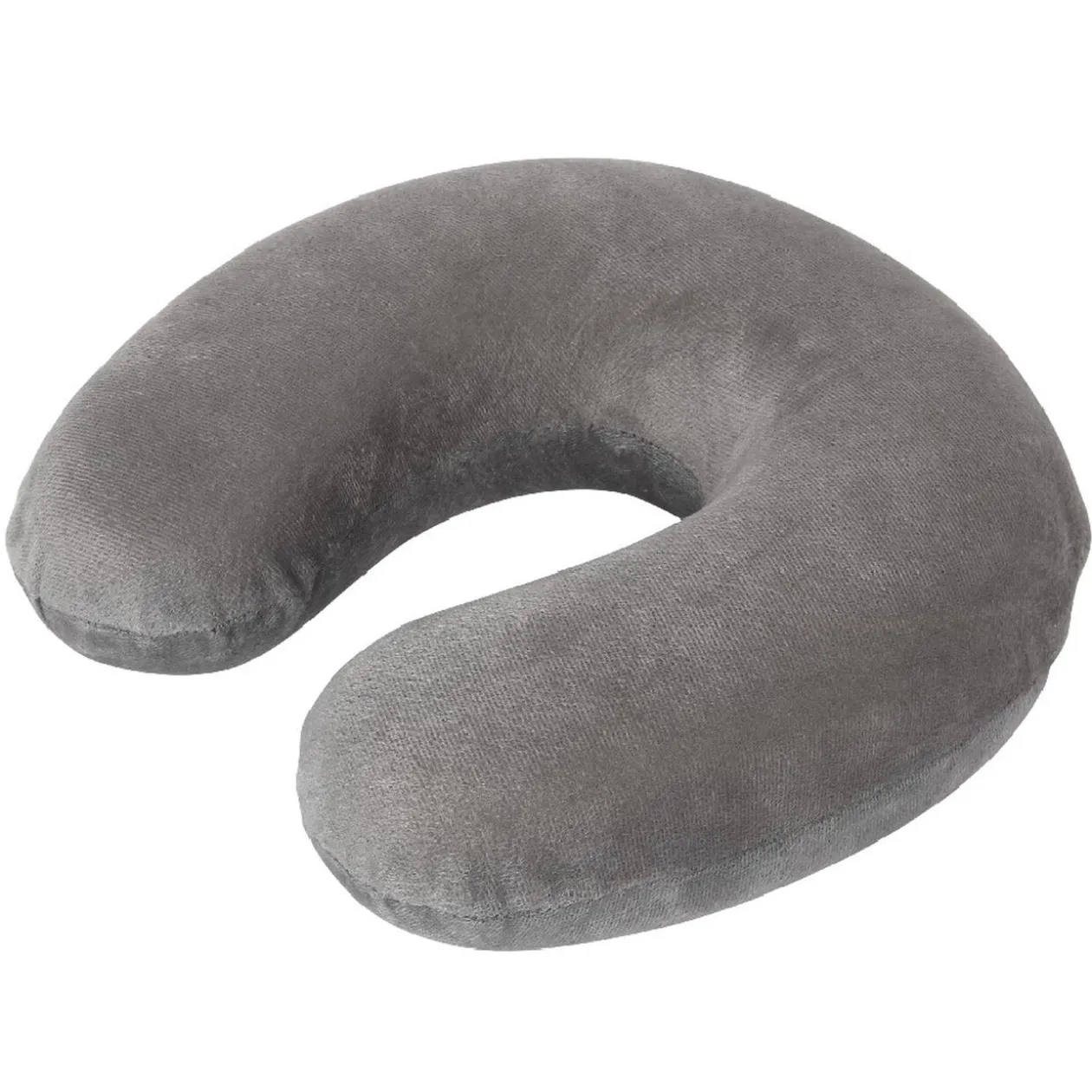 Coussin tour de cou à mémoire de forme gris