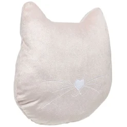 Coussin tête de chat