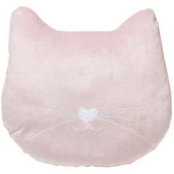 Coussin tête de chat