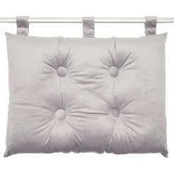Coussin tête de lit polyester uni
