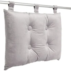 Coussin tête de lit polyester uni