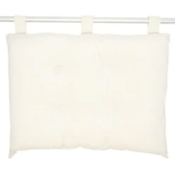 Coussin tête de lit polyester uni