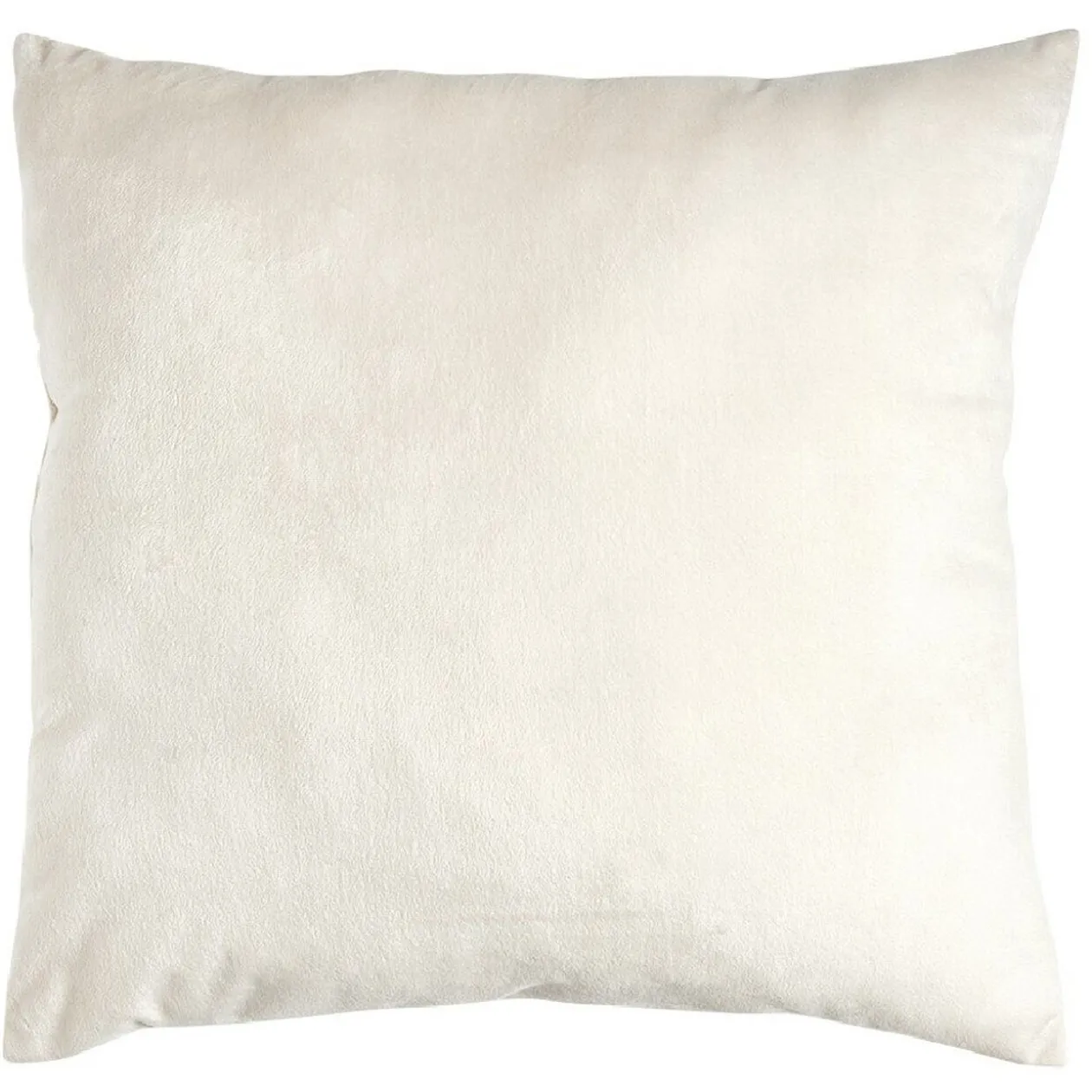 Coussin velours gris ou ivoire