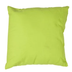 Coussin vert anis carré