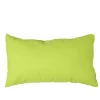 Coussin vert anis rectangulaire