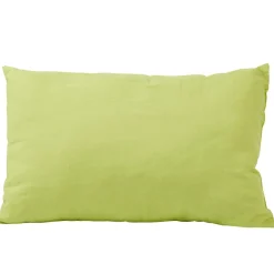 Coussin vert anis rectangulaire