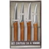Couteau à viande x4