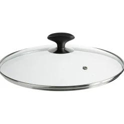 Couvercle anti éclaboussures en verre trempé Ø28 cm