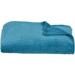 Couverture microfibre uni 220x200 cm