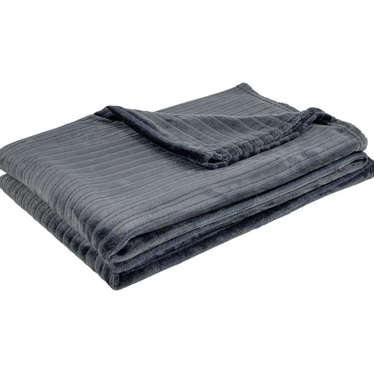 Couverture unie beige gris ou rose 230x230 cm