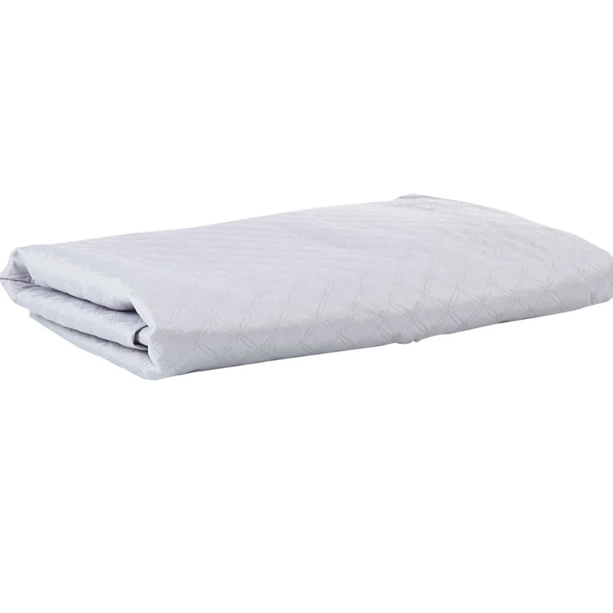 Couvre lit 2 places gris