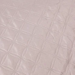 Couvre lit 2 places taupe