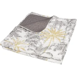 Couvre lit imprimé reversible 240x220cm avec 2 taie et son tote bag