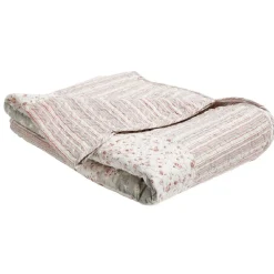 Couvre-lit matelassé façon boutis